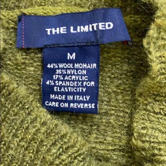 The Limited Mohair Blend Sweater Green - Picture 4 of 4